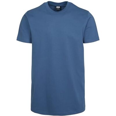 Urban Classics Basic Tee, Camiseta para Hombre, Azul (Vintageblue), XXL Urban Classics Basic Tee, Camiseta para Hombre, Azul (Vintageblue), XXL