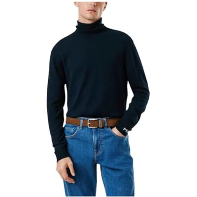 Pepe Jeans Andre Ropa de Punto con Cuello de Tortuga para Hombre, Azul (Dulwich Blue), S, Azul (Dulwich Blue), S Pepe Jeans Andre Ropa de Punto con Cuello de Tortuga para Hombre, Azul (Dulwich Blue), S, Azul (Dulwich Blue), S