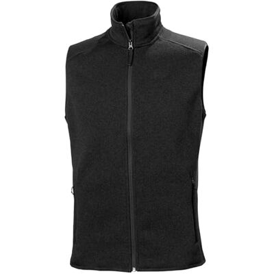 Helly Hansen Hombres Chaleco Varde Fleece 2.0, Negro, M Helly Hansen Hombres Chaleco Varde Fleece 2.0, Negro, M