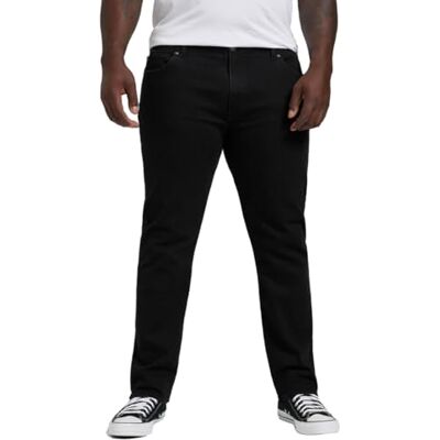Lee Straight Fit Mvp Jeans, Negro (Black), 40W / 32L Hombre Lee Straight Fit Mvp Jeans, Negro (Black), 40W / 32L Hombre