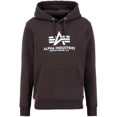Alpha Sudadera con Capucha Basic Hooded para Hombre Hunter Brown Alpha Sudadera con Capucha Basic Hooded para Hombre Hunter Brown