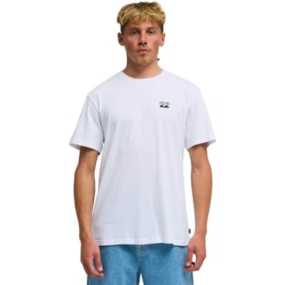 BILLABONG Icon Wave Camiseta de Manga Corta Hombre Blanco BILLABONG Icon Wave Camiseta de Manga Corta Hombre Blanco