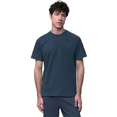 Kappa GONNI Camiseta para Hombre en Algodón Ajuste Regular con Cuello Redondo y Manga Corta Diseño Estilo Deportivo Color Azul y Talla L Kappa GONNI Camiseta para Hombre en Algodón Ajuste Regular con Cuello Redondo y Manga Corta Diseño Estilo Deportivo Color Azul y Talla L