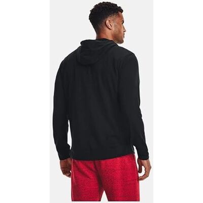 Under Armour Hombre Rival Terry Left Chest Full Zip, Sudadera con Cremallera para Gimnasio Ligera, cómoda Sudadera Deportiva para Calentamiento y entrenamientoBlack / / Onyx White,XXL Under Armour Hombre Rival Terry Left Chest Full Zip, Sudadera con Cremallera para Gimnasio Ligera, cómoda Sudadera Deportiva para Calentamiento y entrenamientoBlack / / Onyx White,XXL