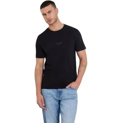 GUESS Aidy tee Shirt Homme Coton Col Rond Manches Courtes GUESS Aidy tee Shirt Homme Coton Col Rond Manches Courtes