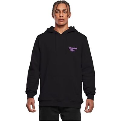 Tee Sudadera con Capucha de los Hombres, 65% Algodón 35% Poliéster, Negro, S Tee Sudadera con Capucha de los Hombres, 65% Algodón 35% Poliéster, Negro, S