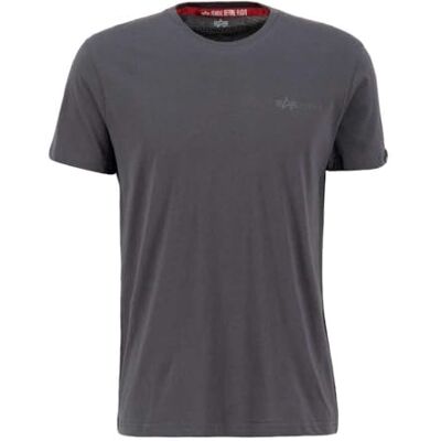 Alpha Camiseta Air Force para Hombre Vintage Grey Alpha Camiseta Air Force para Hombre Vintage Grey
