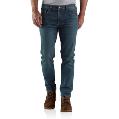 Carhartt Rugged Flex Relaxed Fit Low Rise 5-Pocket Tapered Jean Jeans Unisex Adulto Carhartt Rugged Flex Relaxed Fit Low Rise 5-Pocket Tapered Jean Jeans Unisex Adulto
