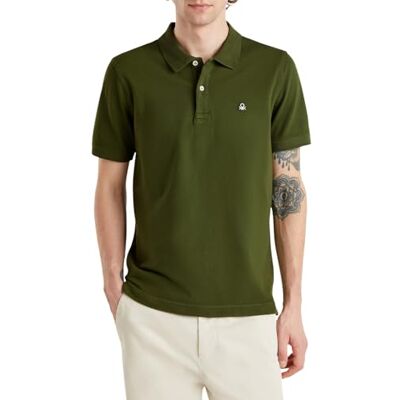 United Maglia Polo M/M Camisa, Verde, XXL para Hombre United Maglia Polo M/M Camisa, Verde, XXL para Hombre