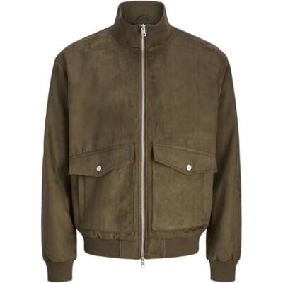 JACK & JONES Jprccdarren Bomber Jacket, Beech, M Hombres JACK & JONES Jprccdarren Bomber Jacket, Beech, M Hombres