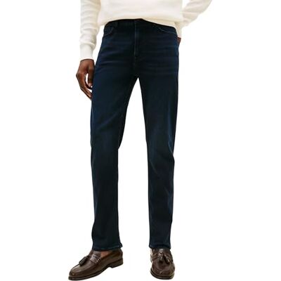 Tommy Hilfiger Vaqueros Hombre Bleecker Slim Fit, Azul (Blue Black), 29W/32L Tommy Hilfiger Vaqueros Hombre Bleecker Slim Fit, Azul (Blue Black), 29W/32L