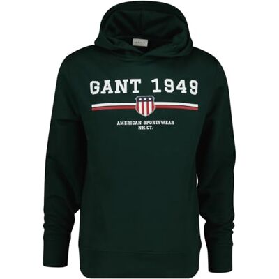 GANT Graphic Hoodie Sudadera con capucha Hombre GANT Graphic Hoodie Sudadera con capucha Hombre