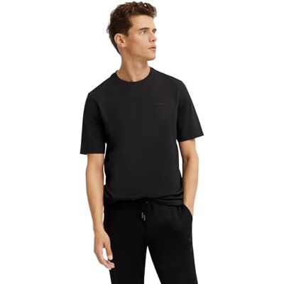 bugatti Camiseta básica de Manga Corta para Hombre, Cuello Redondo, Corte Moderno, 290-negro, L bugatti Camiseta básica de Manga Corta para Hombre, Cuello Redondo, Corte Moderno, 290-negro, L