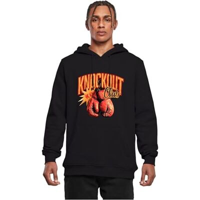Tee Sudadera con Capucha de los Hombres, 65% Algodón 35% Poliéster, Negro, XS Tee Sudadera con Capucha de los Hombres, 65% Algodón 35% Poliéster, Negro, XS