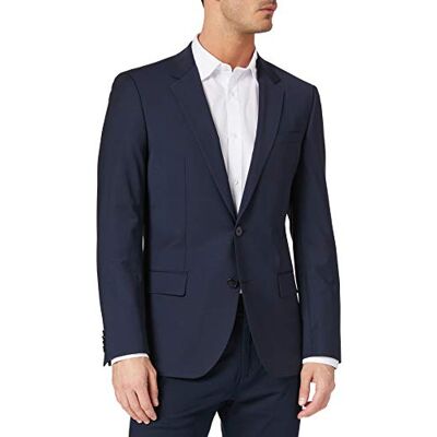 HUGO Henrym204X, Blazer para Hombre, Azul (Dark Blue 405), 46 HUGO Henrym204X, Blazer para Hombre, Azul (Dark Blue 405), 46