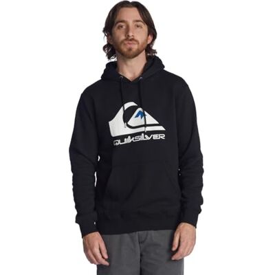 Quiksilver Big Logo Sudadera con capucha para hombre Quiksilver Big Logo Sudadera con capucha para hombre