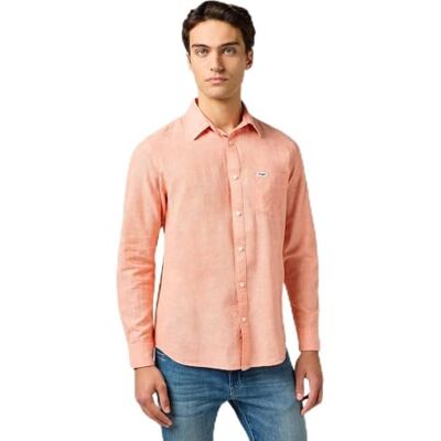 Wrangler Camiseta para Hombre, Flamingo., L Wrangler Camiseta para Hombre, Flamingo., L