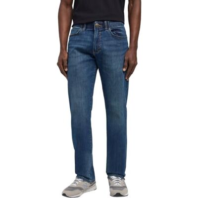 Lee Straight Fit Xm, Jeans Hombre, Maddox, 38W / 36L Lee Straight Fit Xm, Jeans Hombre, Maddox, 38W / 36L