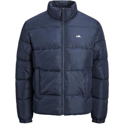 JJ REBEL Jrebrebel Logo Buffer Sn Chaqueta, Azul (Navy Blazer), XS Hombres JJ REBEL Jrebrebel Logo Buffer Sn Chaqueta, Azul (Navy Blazer), XS Hombres