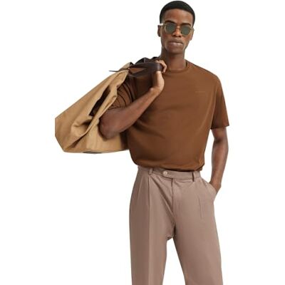 bugatti Camiseta para Hombre , 70 cm, coñac, L bugatti Camiseta para Hombre , 70 cm, coñac, L