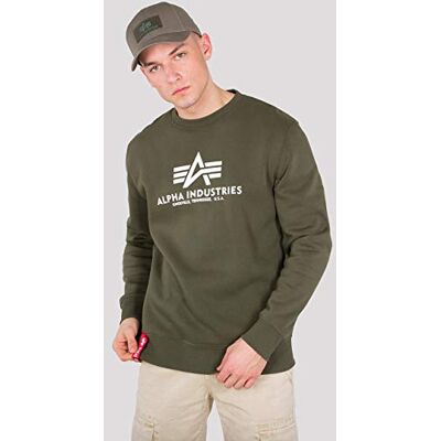 Alpha Basic Sudadera Dark Green Alpha Basic Sudadera Dark Green