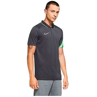 Nike , Academy Pro, Camisa Polo, Antracita/Huelga Verde/Blanco, XL, Hombre Nike , Academy Pro, Camisa Polo, Antracita/Huelga Verde/Blanco, XL, Hombre