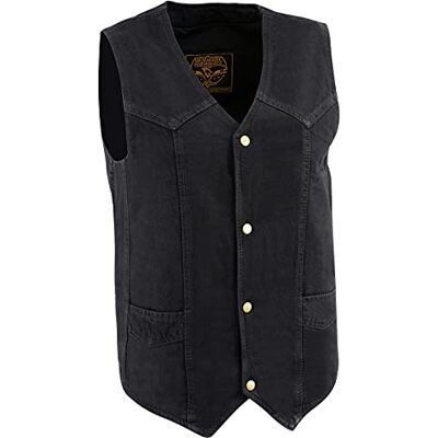Milwaukee Performance Chaleco vaquero básico para hombre Milwaukee Performance Chaleco vaquero básico para hombre