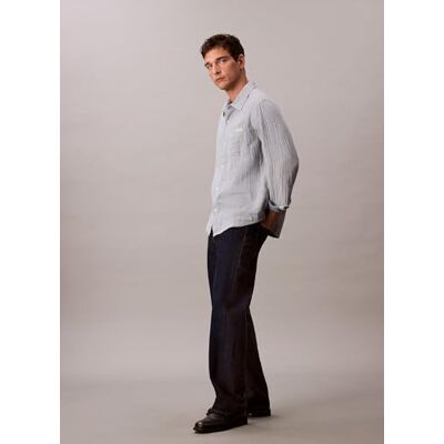 Calvin Jeans Otras Camisas Casuales para Hombre, Azul (Boardwalk Summer), XL Calvin Jeans Otras Camisas Casuales para Hombre, Azul (Boardwalk Summer), XL