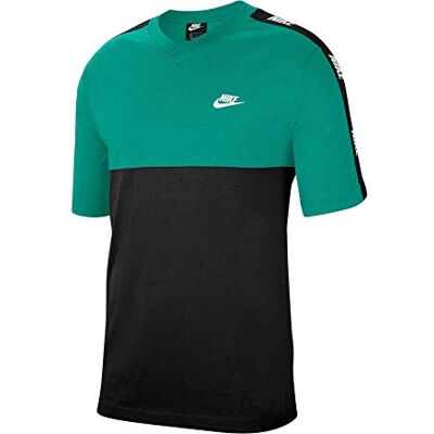 Nike Nsce Hybrid Camiseta para Hombre Neptune Verde, Negro y Blanco. L Nike Nsce Hybrid Camiseta para Hombre Neptune Verde, Negro y Blanco. L