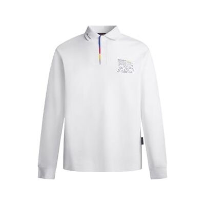 Pepe Jeans Red Bull Racing X RBR Fashion Placket LS Polo, Polo Hombre, White (White), Pepe Jeans Red Bull Racing X RBR Fashion Placket LS Polo, Polo Hombre, White (White),