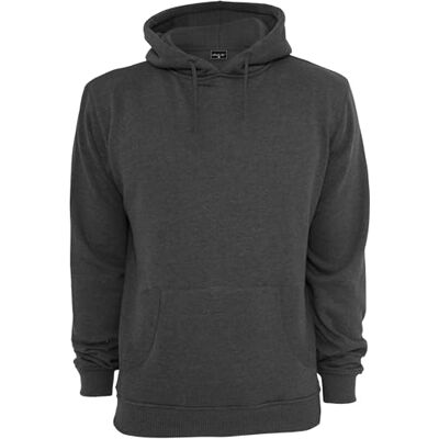 Tee Sudadera con Capucha de los Hombres, 65% Algodón 35% Poliéster, Carbón, M Tee Sudadera con Capucha de los Hombres, 65% Algodón 35% Poliéster, Carbón, M