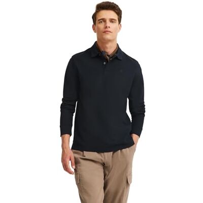 bugatti Sudadera, 390-azul Marino, L para Hombre bugatti Sudadera, 390-azul Marino, L para Hombre