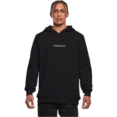Tee Sudadera con Capucha de los Hombres, 65% Algodón 35% Poliéster, Negro, XS Tee Sudadera con Capucha de los Hombres, 65% Algodón 35% Poliéster, Negro, XS