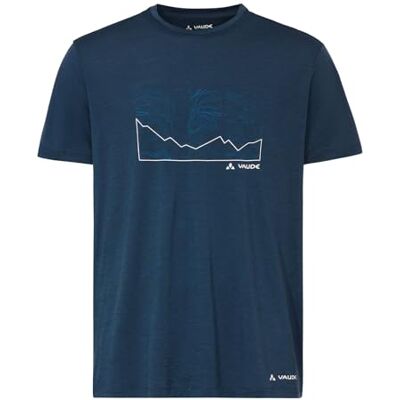 VAUDE Men's Tekoa Wool T-Shirt Camiseta Hombre VAUDE Men's Tekoa Wool T-Shirt Camiseta Hombre