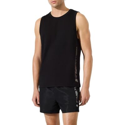 KARL LAGERFELD Hombre Ikon Shine Beach Tank Negro L KARL LAGERFELD Hombre Ikon Shine Beach Tank Negro L