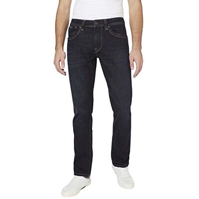 Pepe Jeans Jeans Cash para Hombre, Ajuste Regular, Tiro Regular, Azul (Denim-vs3), 29W/30L Pepe Jeans Jeans Cash para Hombre, Ajuste Regular, Tiro Regular, Azul (Denim-vs3), 29W/30L
