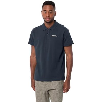 Jack Wolfskin Essential Polo M Camiseta Hombre Jack Wolfskin Essential Polo M Camiseta Hombre
