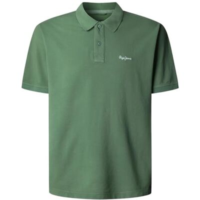 Pepe Jeans Polo Oscar para Hombre, Verde (Verde Madera), Talla M Pepe Jeans Polo Oscar para Hombre, Verde (Verde Madera), Talla M