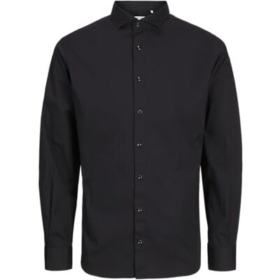 JACK & JONES Camisa casual elástica Blajaxon para hombre JACK & JONES Camisa casual elástica Blajaxon para hombre