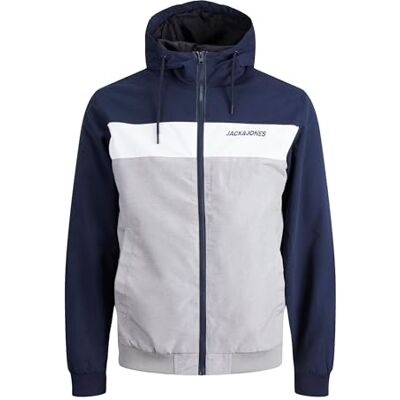 JACK & JONES Cazadora para hombre, azul (Navy Blazer), XL JACK & JONES Cazadora para hombre, azul (Navy Blazer), XL