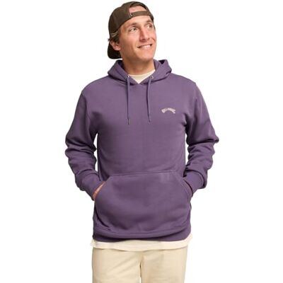 BILLABONG Arch PO Sudadera para Hombre, Color Morado BILLABONG Arch PO Sudadera para Hombre, Color Morado