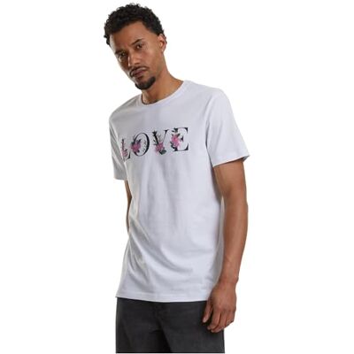 Camiseta para Hombre Lover Flower tee Print T-Shirt für Männer Graphic T-Shirt Streetwear, Blanco, L Camiseta para Hombre Lover Flower tee Print T-Shirt für Männer Graphic T-Shirt Streetwear, Blanco, L