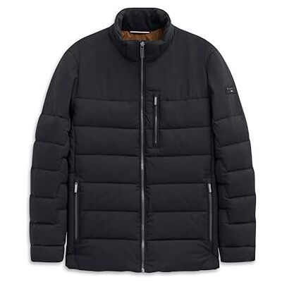 bugatti Chaqueta acolchada para hombre, chaqueta de entretiempo, otoño, primavera, básica, all-year, 390-azul marino, 50 bugatti Chaqueta acolchada para hombre, chaqueta de entretiempo, otoño, primavera, básica, all-year, 390-azul marino, 50