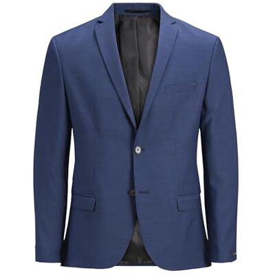 JACK & JONES Jprsolaris Blazer Noos, Azul Medieval, 50 Hombres JACK & JONES Jprsolaris Blazer Noos, Azul Medieval, 50 Hombres
