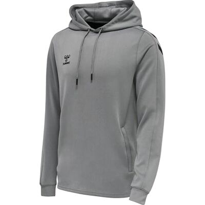 hummel Sudadera Unisex Hmlcore Xk Poly Sweat Hoodie, Unisex Adulto, Sudadera, , Gris, Medium hummel Sudadera Unisex Hmlcore Xk Poly Sweat Hoodie, Unisex Adulto, Sudadera, , Gris, Medium