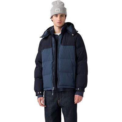 Levi's Rockridge Short Puffer Navy Blazer, azul marino, S Levi's Rockridge Short Puffer Navy Blazer, azul marino, S