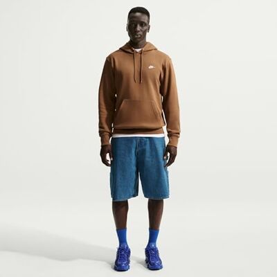 Nike M NK Club BB PO Hoodie Sweatshirt Nike M NK Club BB PO Hoodie Sweatshirt