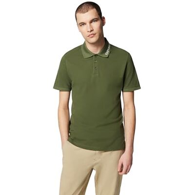 Giorgio Armani Camisa de Polo, Verde Oliva, M para Hombre Giorgio Armani Camisa de Polo, Verde Oliva, M para Hombre