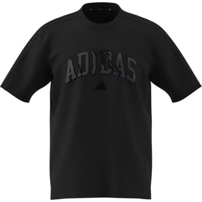 Adidas Hombre Seasonal Essentials Camo Shirt, Black/Multicolor, L Adidas Hombre Seasonal Essentials Camo Shirt, Black/Multicolor, L