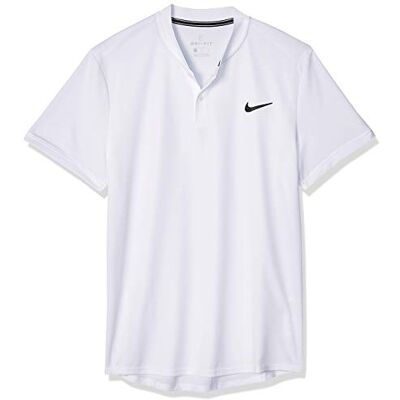 Nike M Nkct Dry Polo Blade Polo Shirt, Hombre, White/Black, 2XL Nike M Nkct Dry Polo Blade Polo Shirt, Hombre, White/Black, 2XL